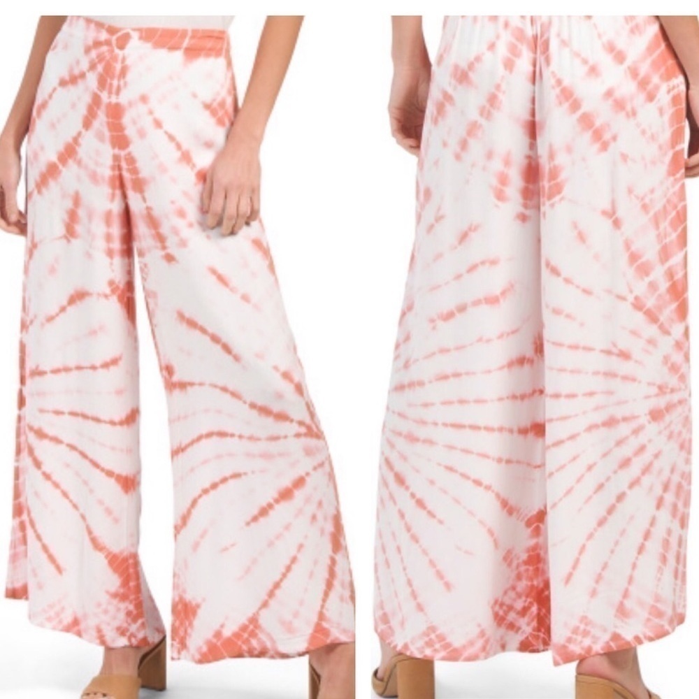 YFB Tie Dye Cereis Aiko Wide Leg Pant L